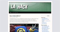 Desktop Screenshot of lahack.com